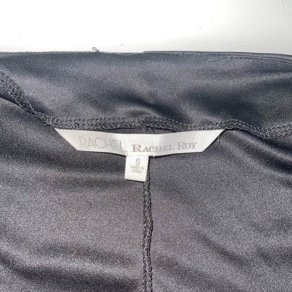 Rachel Rachel Roy Black Sleeveless Drape Romper - Picture 4 of 4